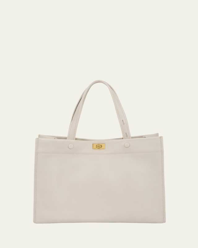 Mortimer Small Calfskin Tote Bag